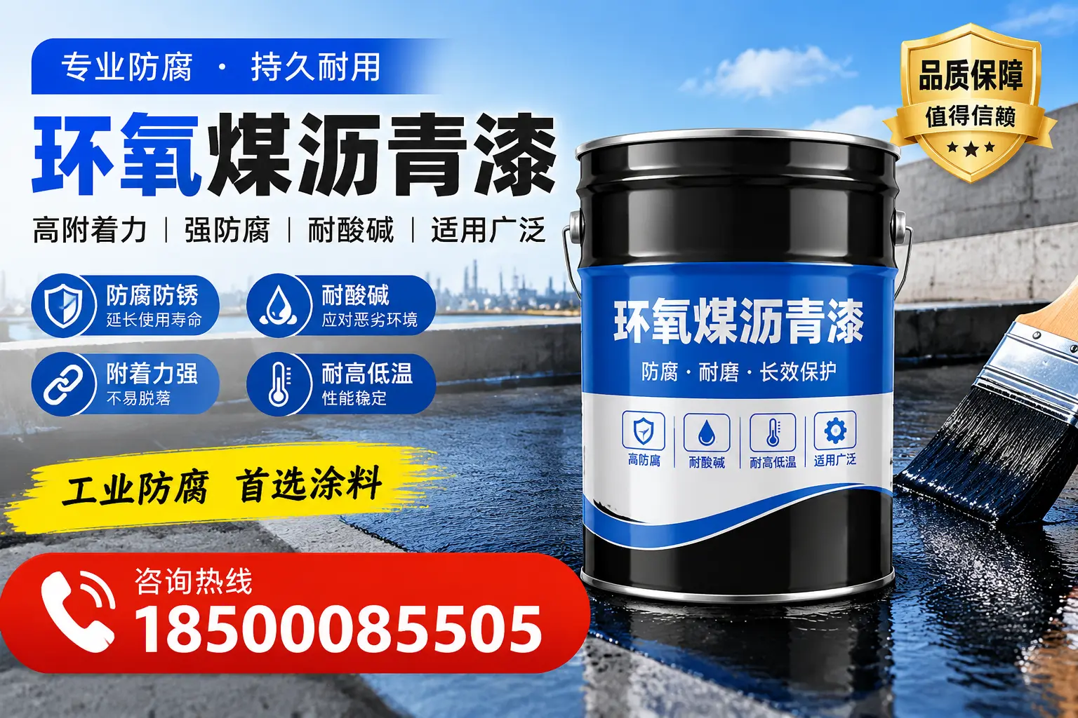 环氧煤沥青漆在不同气候条件下的应用效果，驻马店案例分析